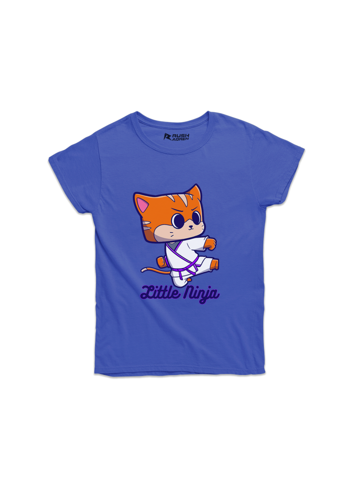 Girls Calm Cat Classic T-Shirt