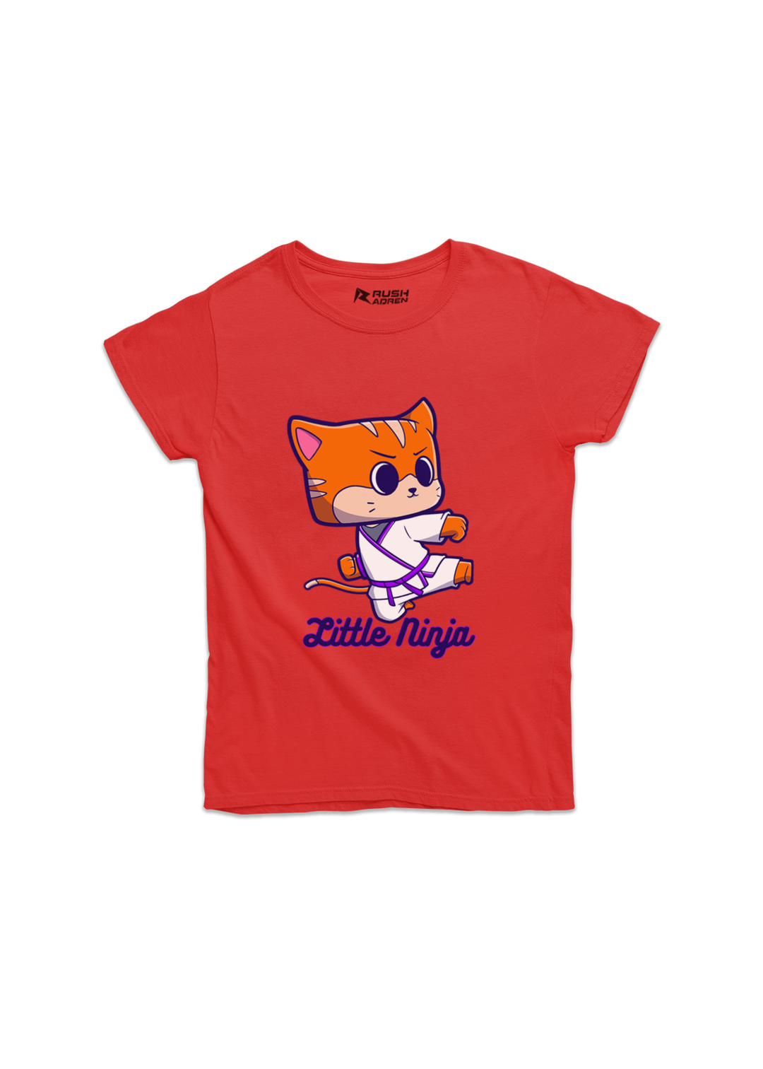 Girls Calm Cat Classic T-Shirt