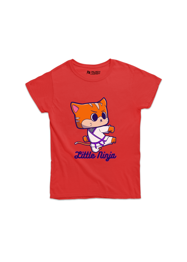 Girls Calm Cat Classic T-Shirt