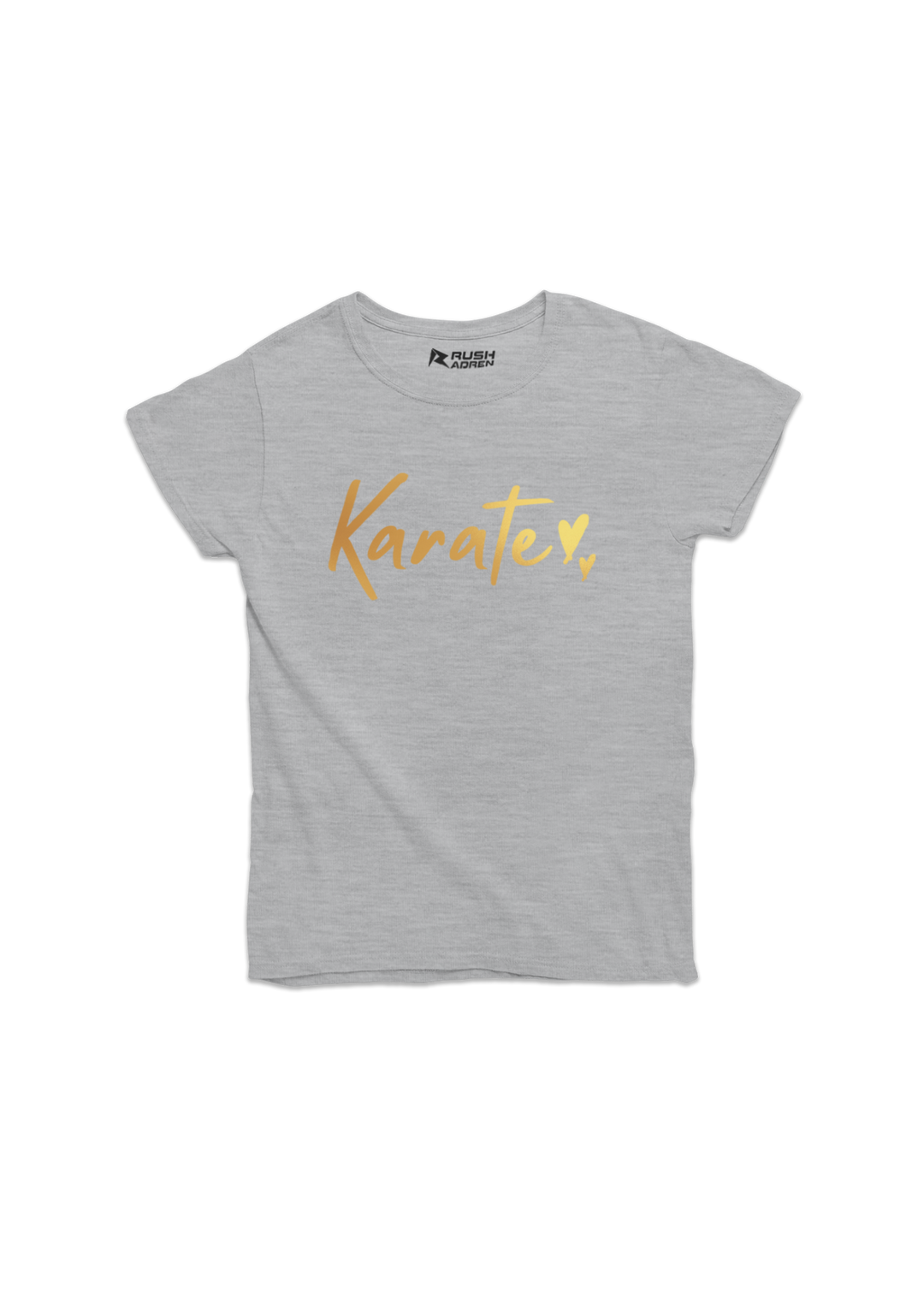 Girls Gold Printed Classic T-Shirt