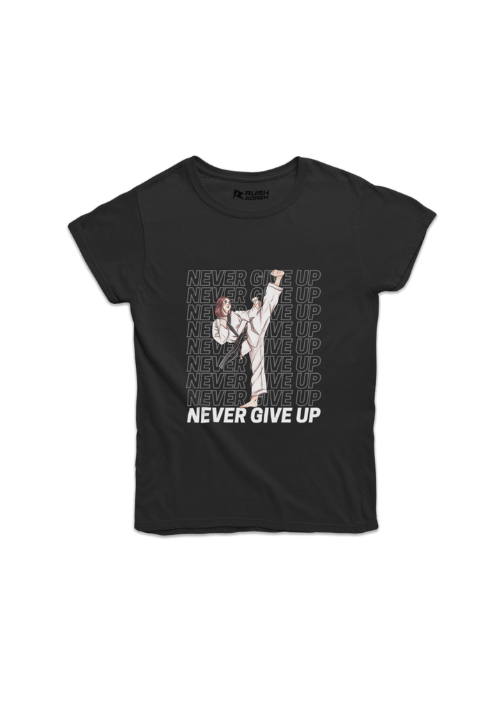 Girls Never Give Up Classic T-Shirt