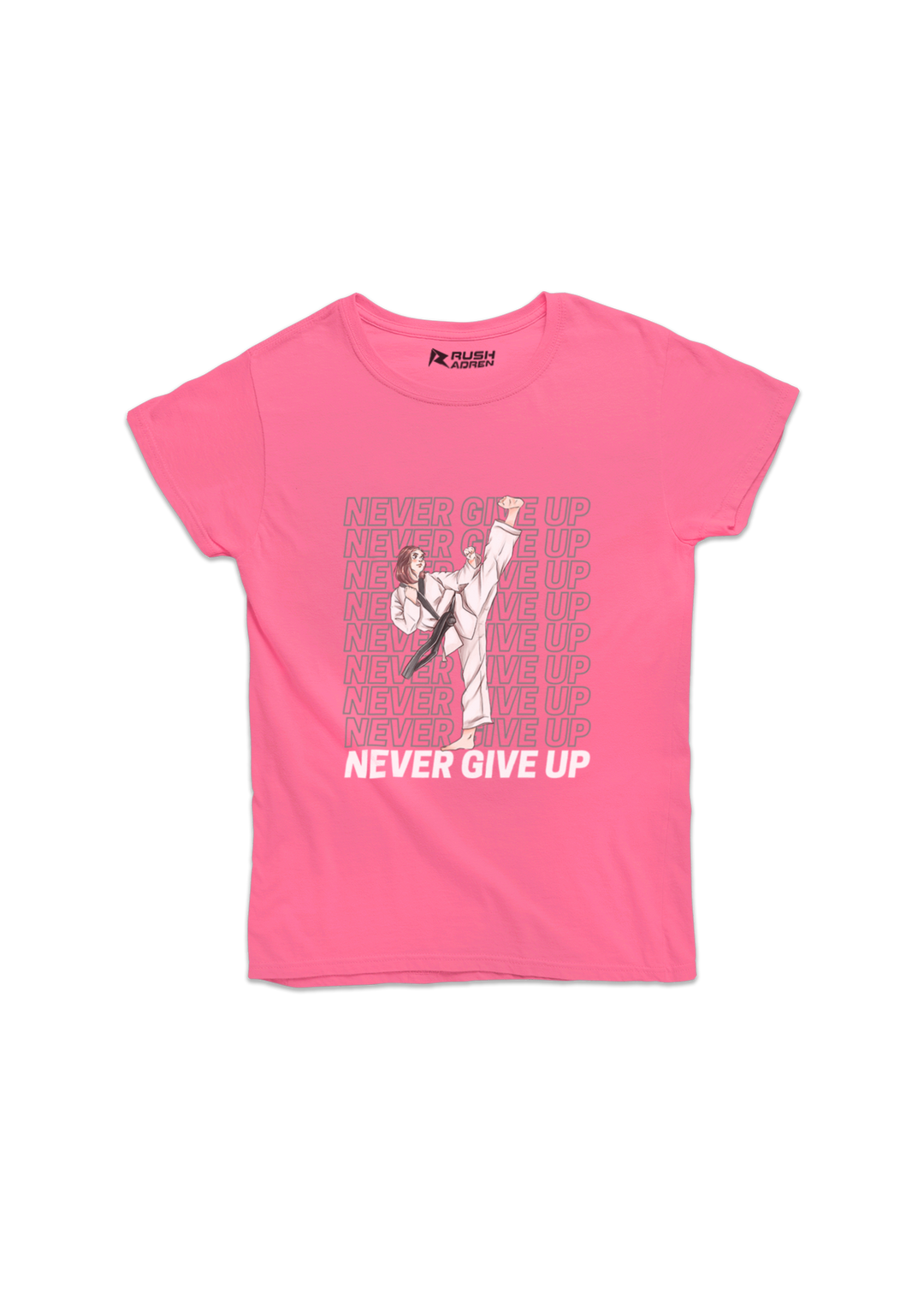 Girls Never Give Up Classic T-Shirt