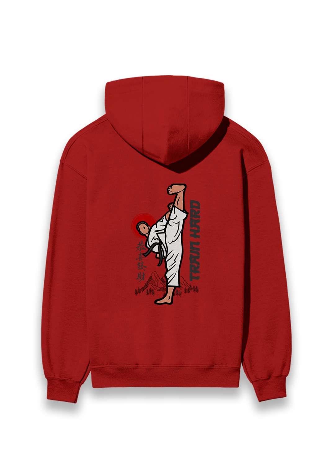 Train Hard Karate Hoodie