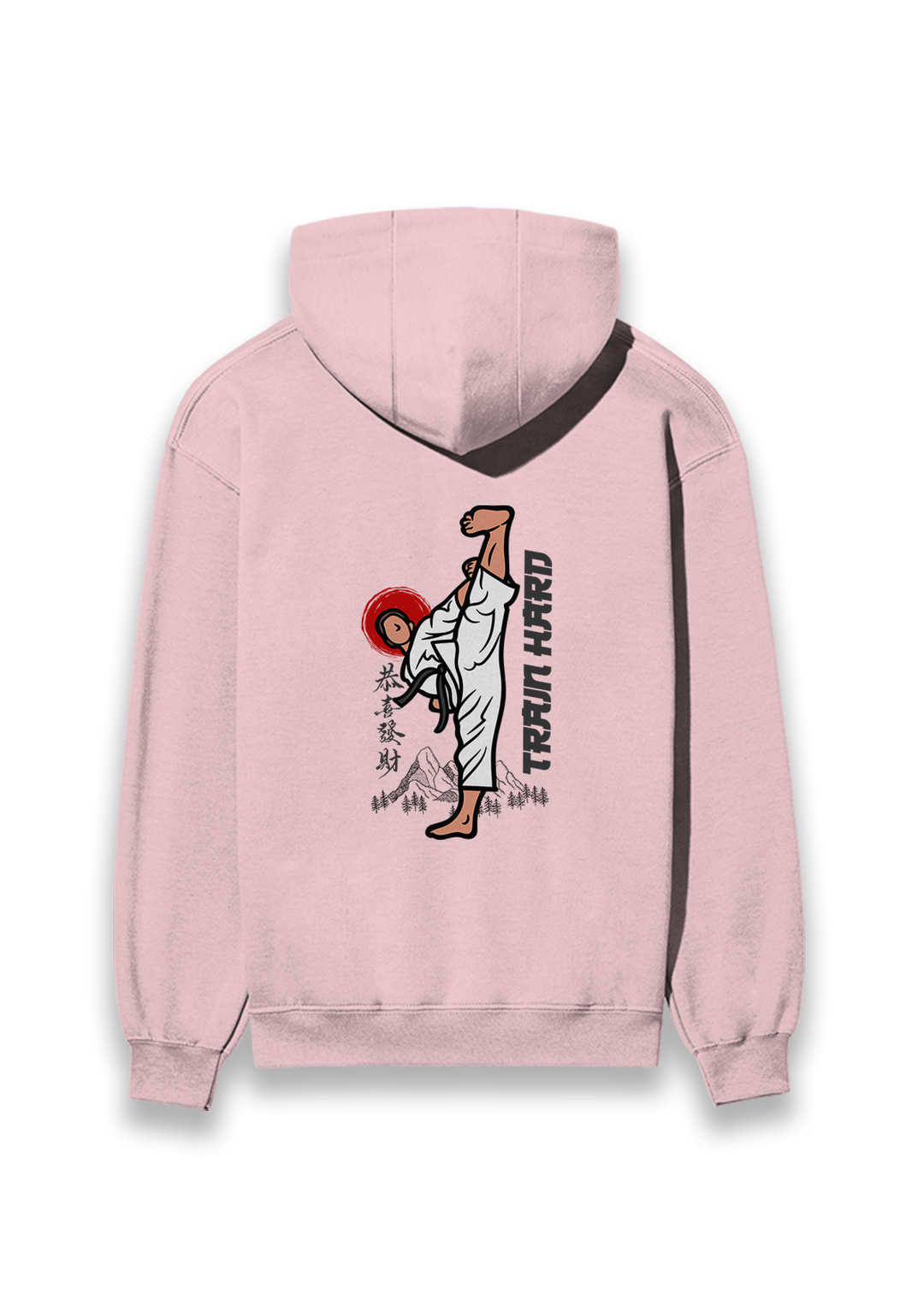 Train Hard Karate Hoodie