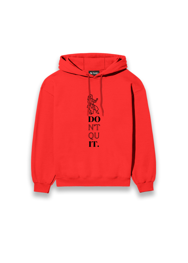 Karate Don't Quit Boys Hoodie