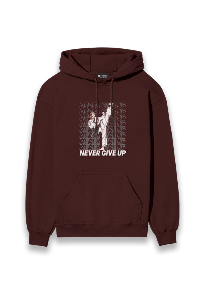 Karate Never Give Up Classic Hoodie