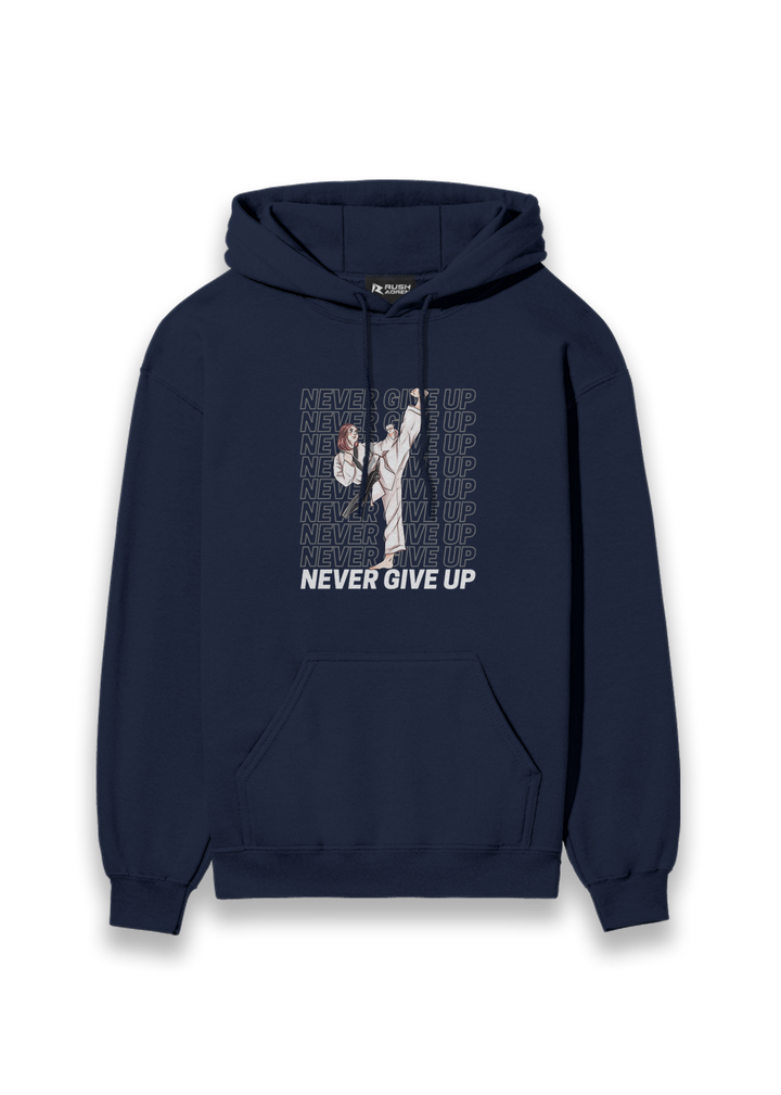 Karate Never Give Up Classic Hoodie