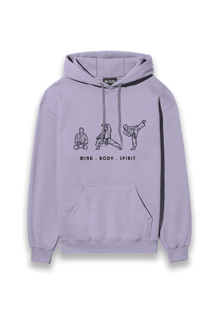 Mind Body Spirit Karate Hoodie