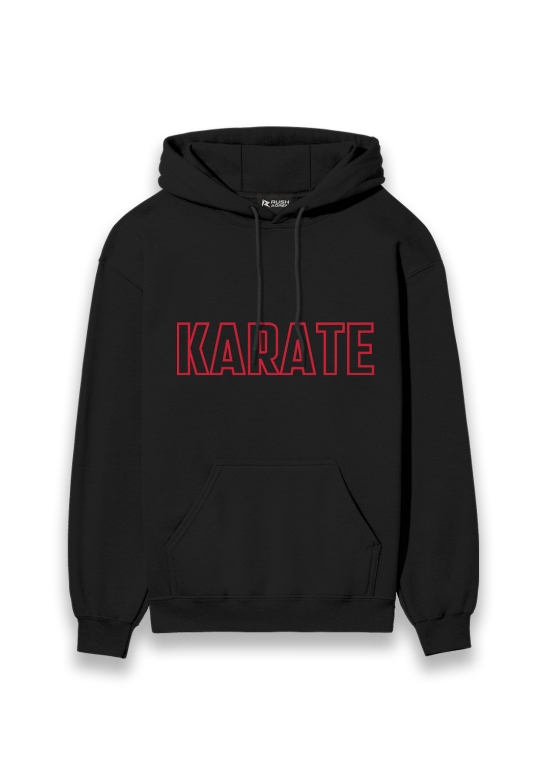 Karate Action Comic Style Hoodie