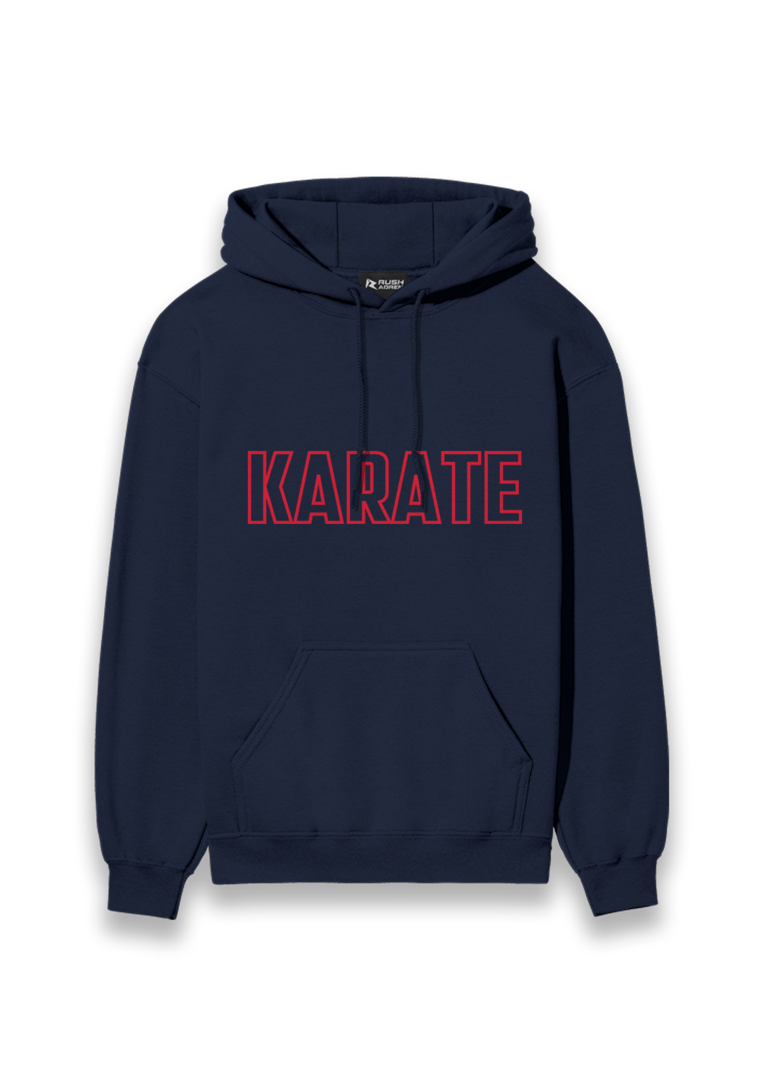 Karate Action Comic Style Hoodie