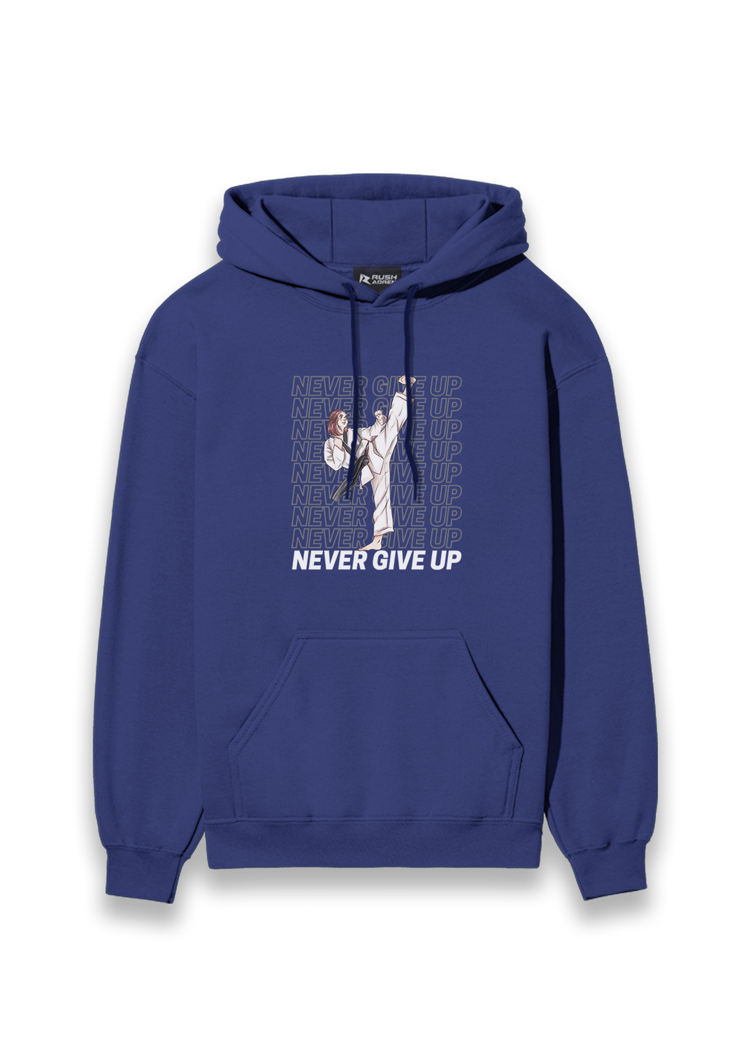 Karate Never Give Up Classic Hoodie