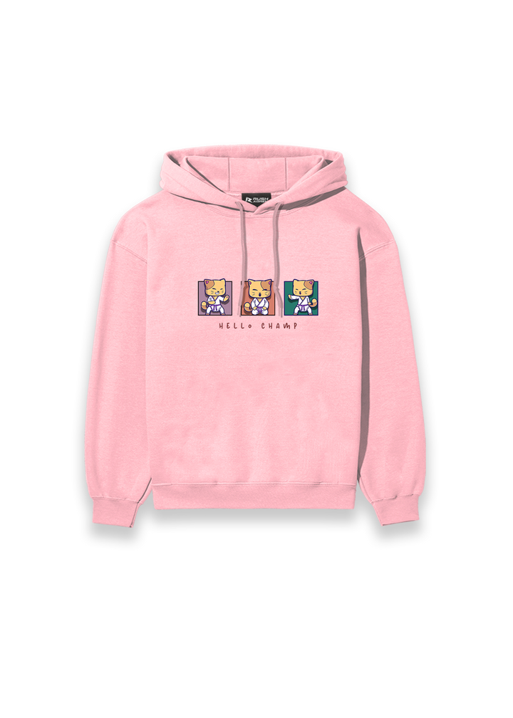 Girls Hello Champ Classic Hoodie