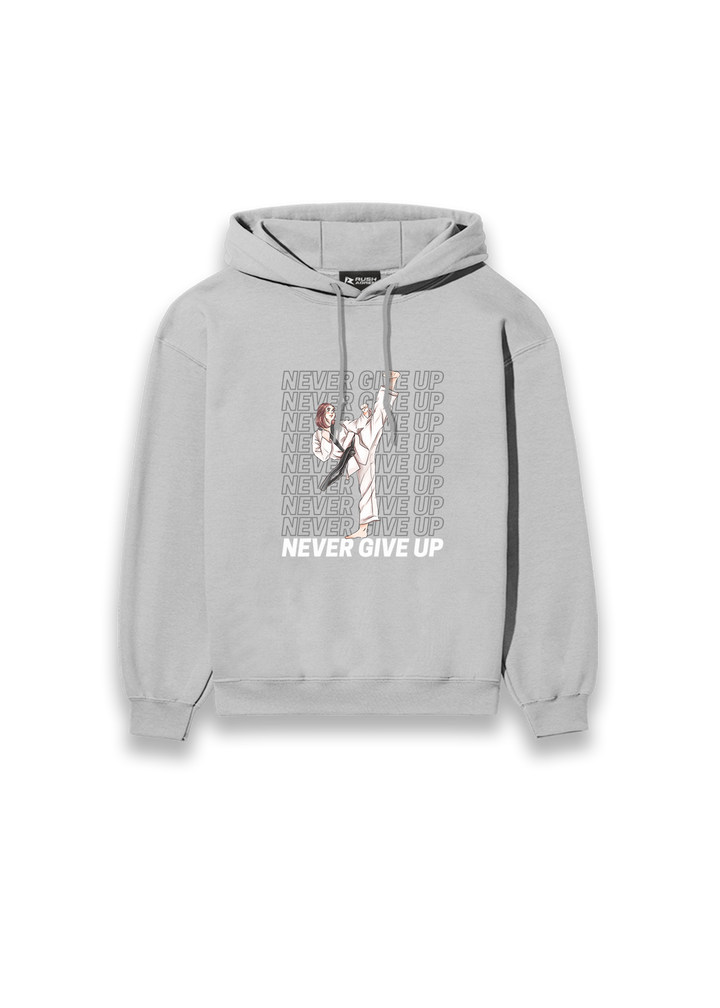 Girls Never Give Up Classic Hoodie