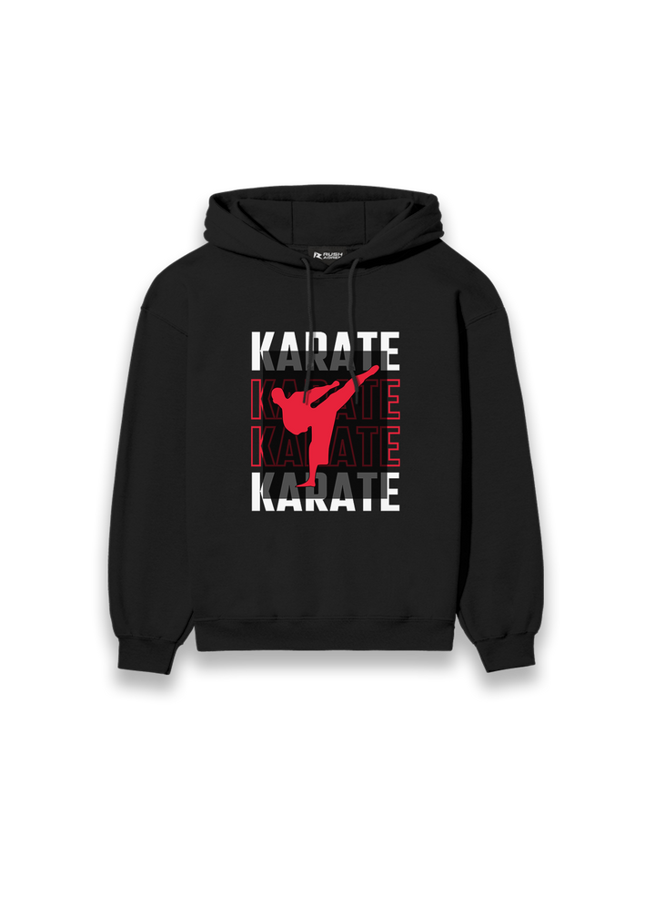 Karate Kick Classic Girls Hoodie