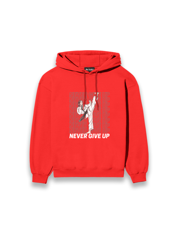 Girls Never Give Up Classic Hoodie