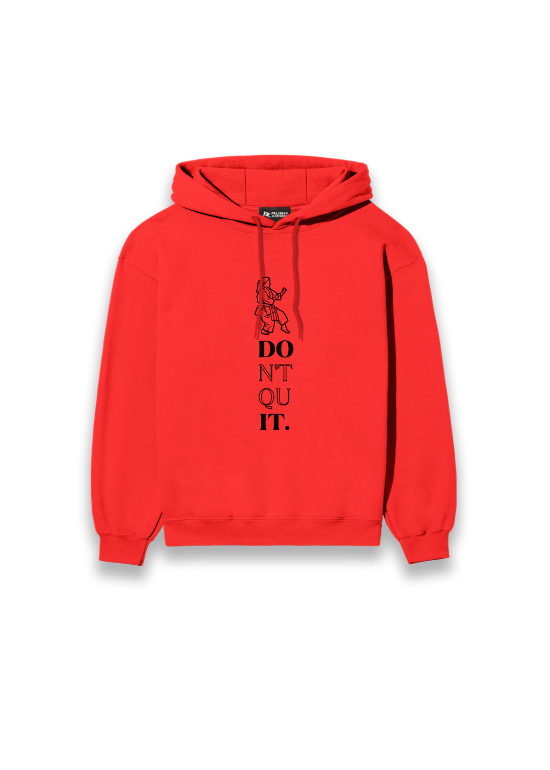 Karate Don't Quit Girls Hoodie