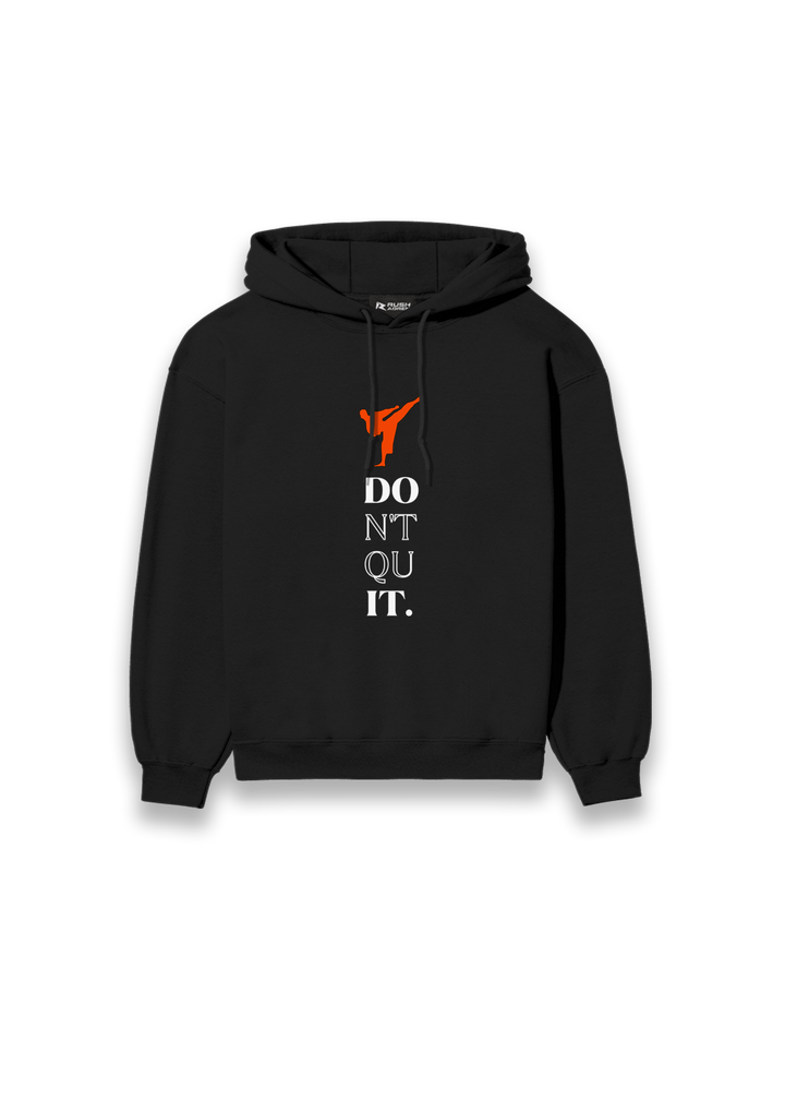 Don’t Quit Boys Karate Hoodie