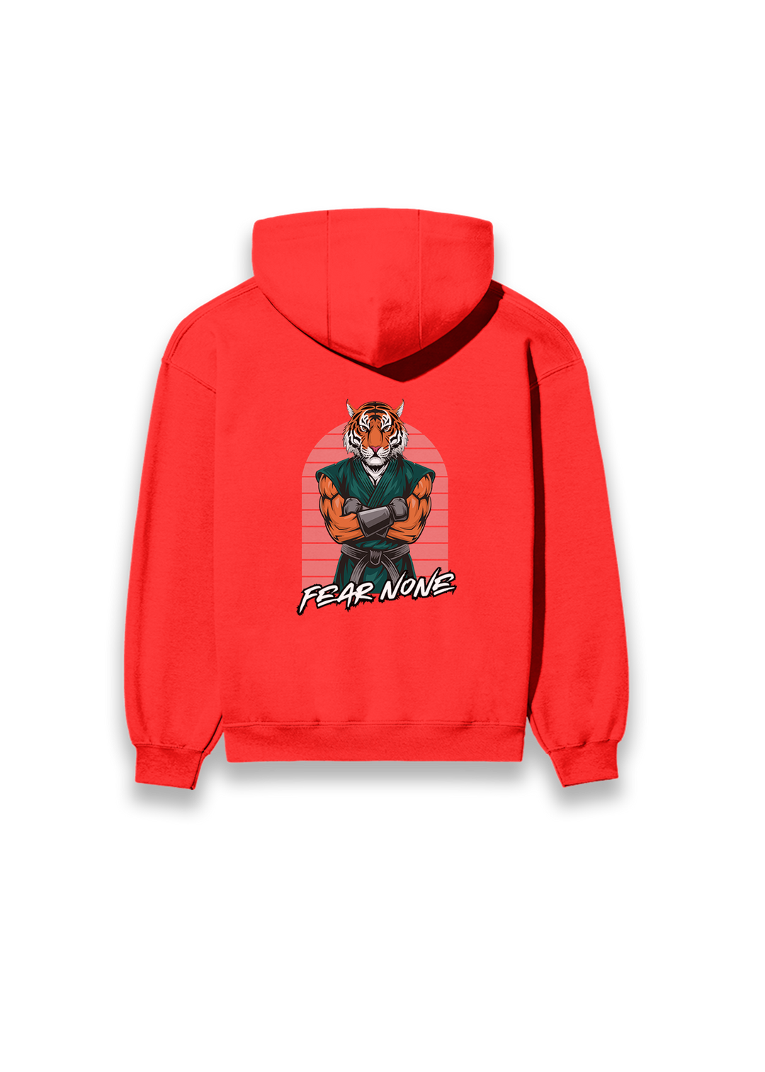 Tiger Warrior Fear None Hoodie