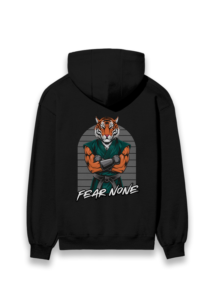 Tiger Warrior Fear None Hoodie