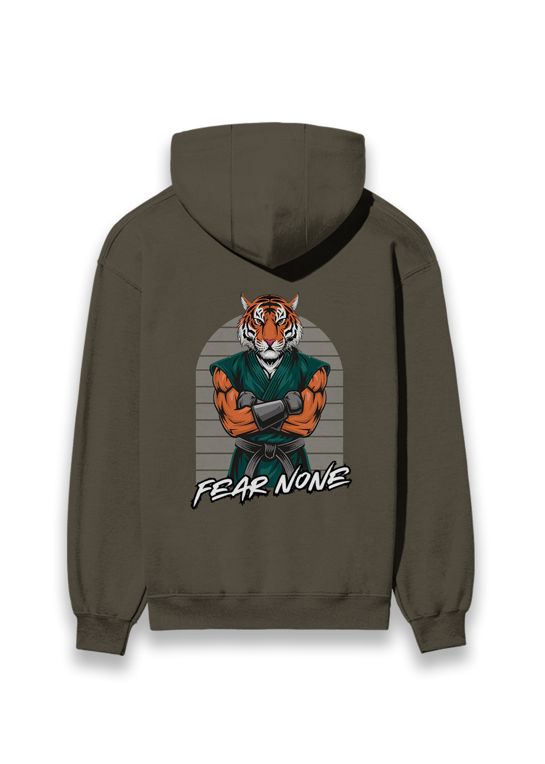 Tiger Warrior Fear None Hoodie