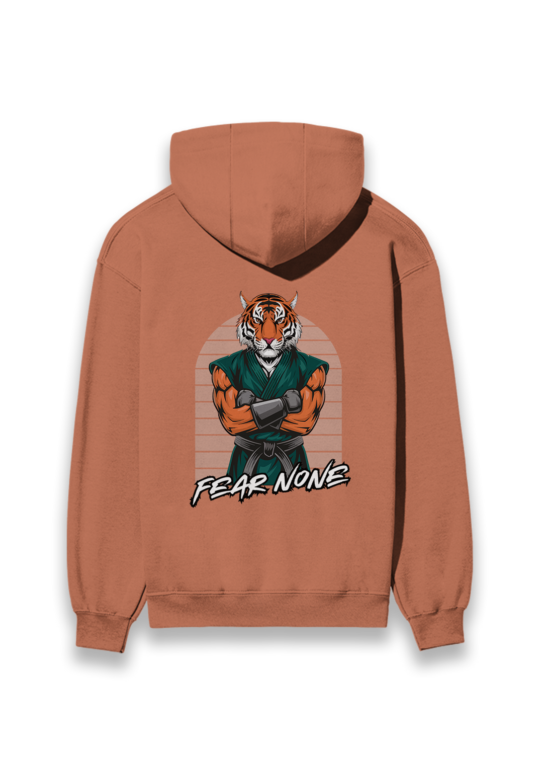 Tiger Warrior Fear None Hoodie