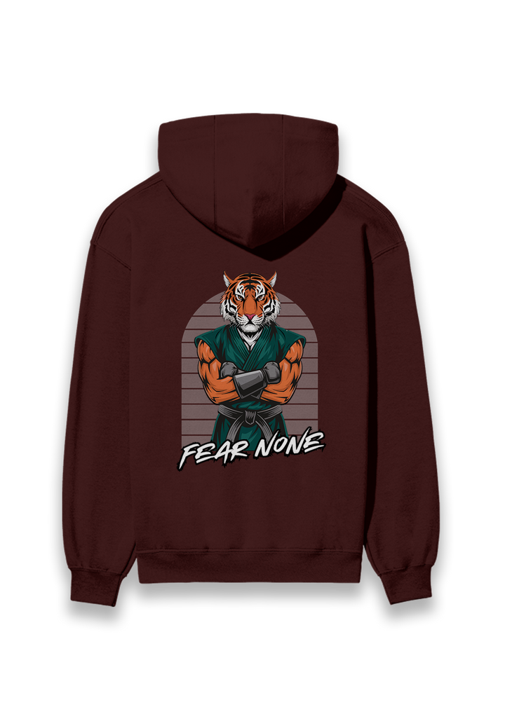 Tiger Warrior Fear None Hoodie