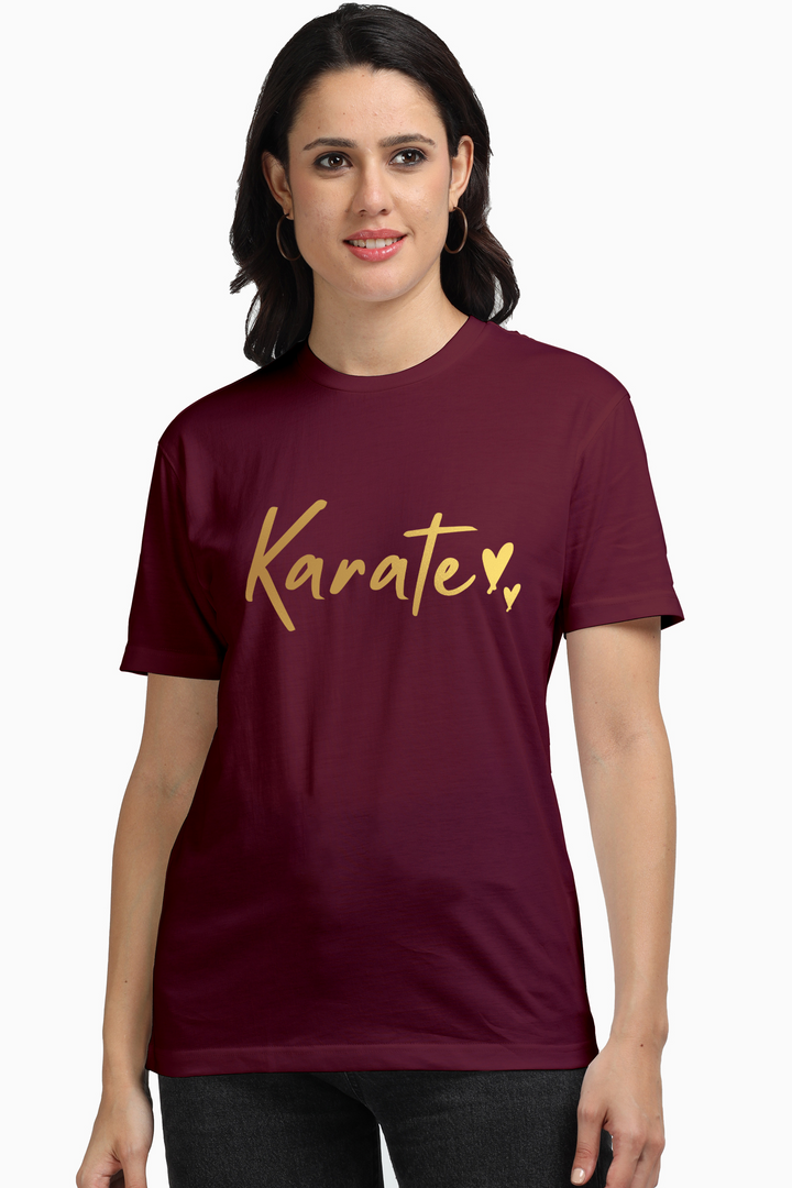 Karate Gold Script Supima T-Shirt