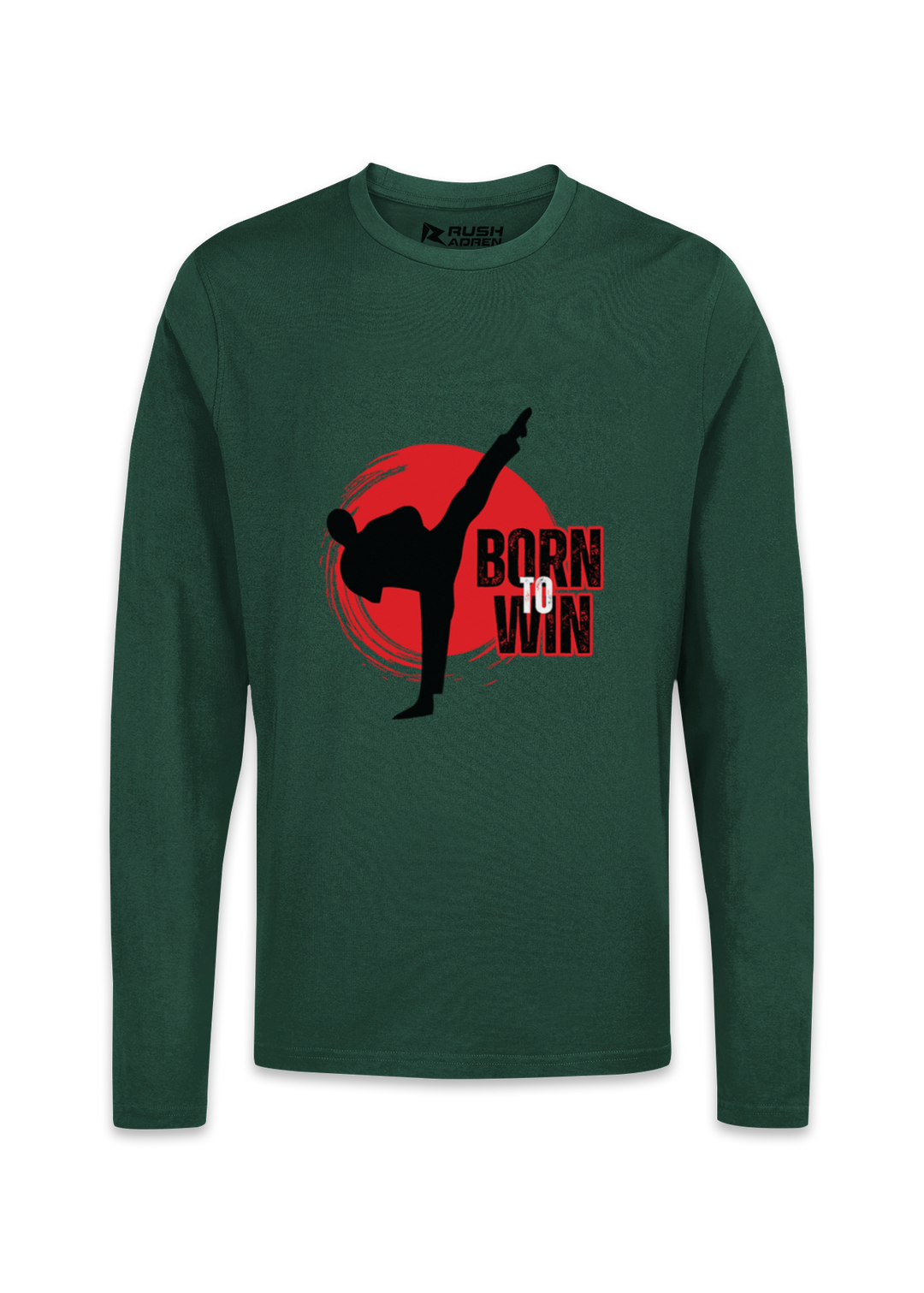 Born to Win Karate Spirit Graphic T-Shirt