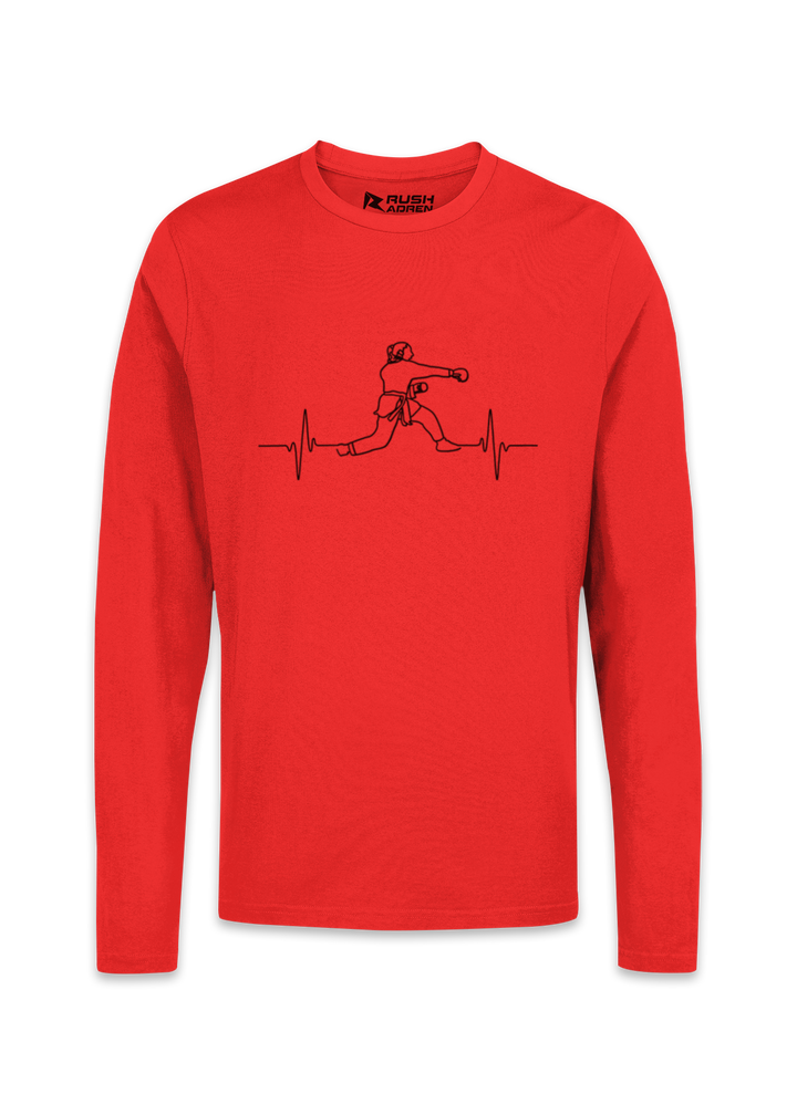 Karate Heartbeat Graphic T-Shirt