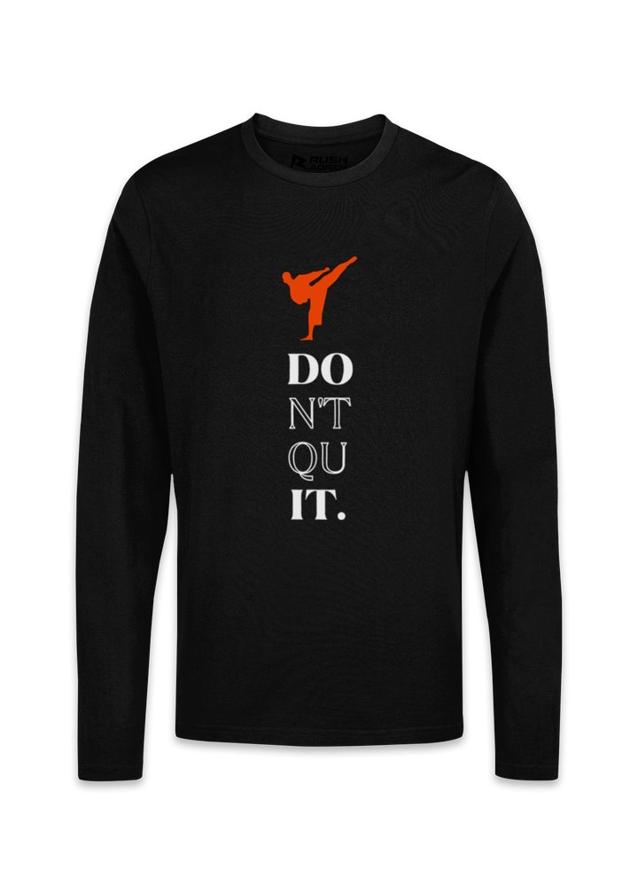 Karate Don't Quit Graphic T-Shirt