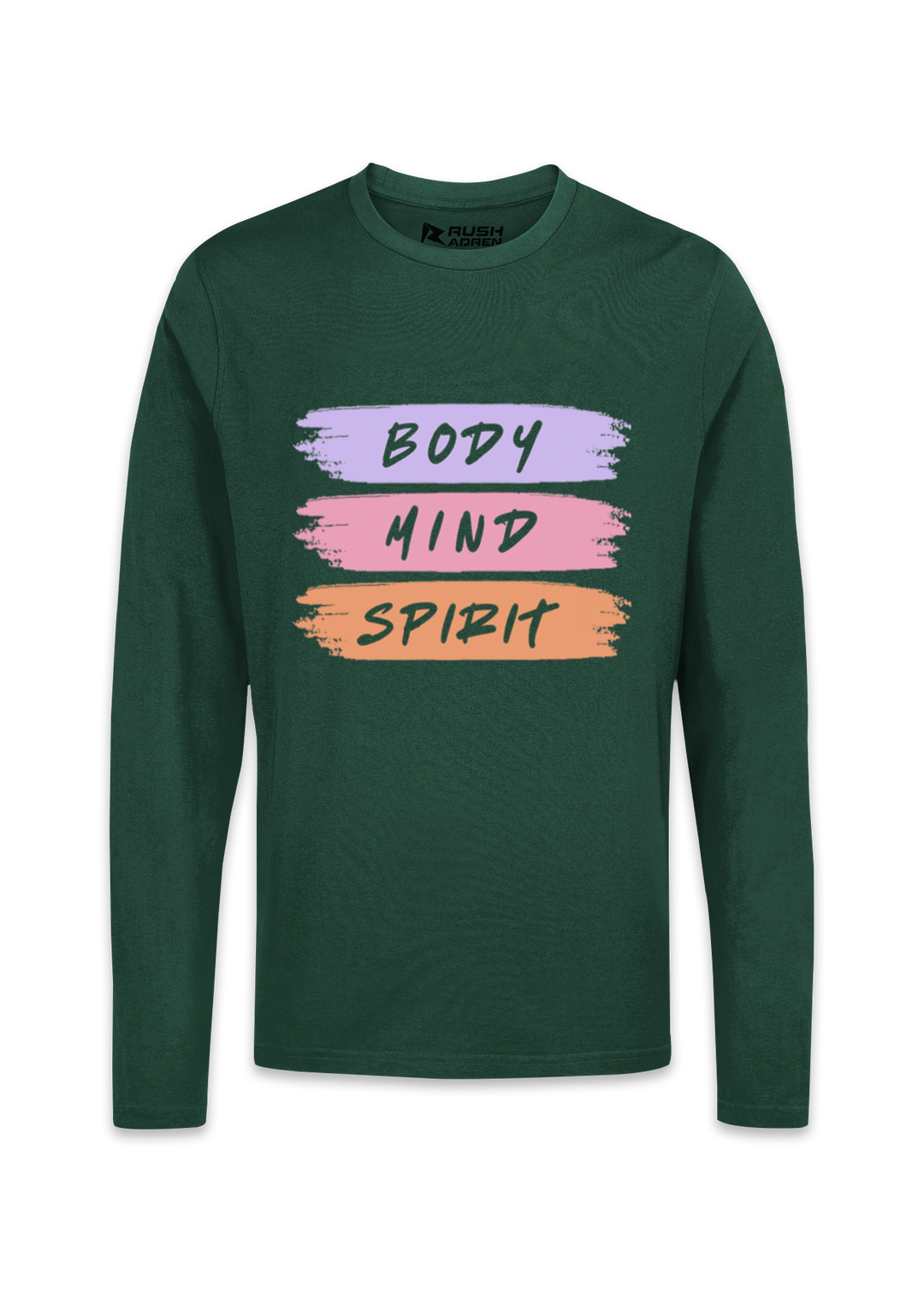 Mindful Living Body Mind Spirit T-Shirt