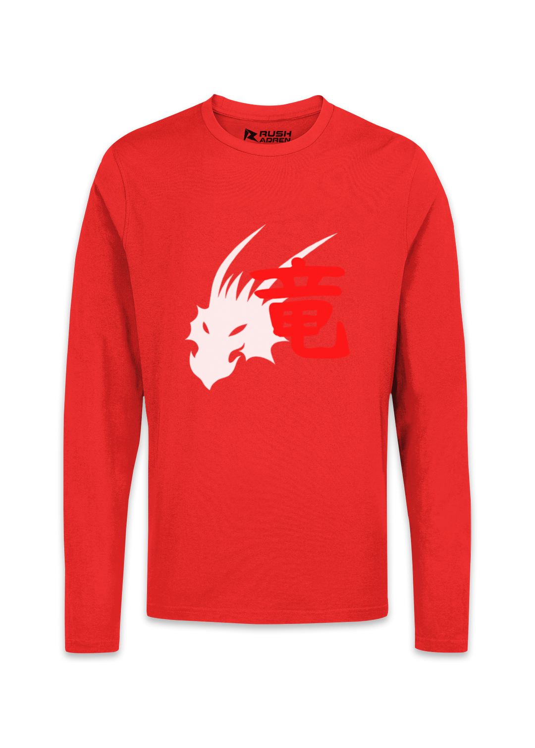 Dragon Spirit Kanji Long Sleeve T-Shirt