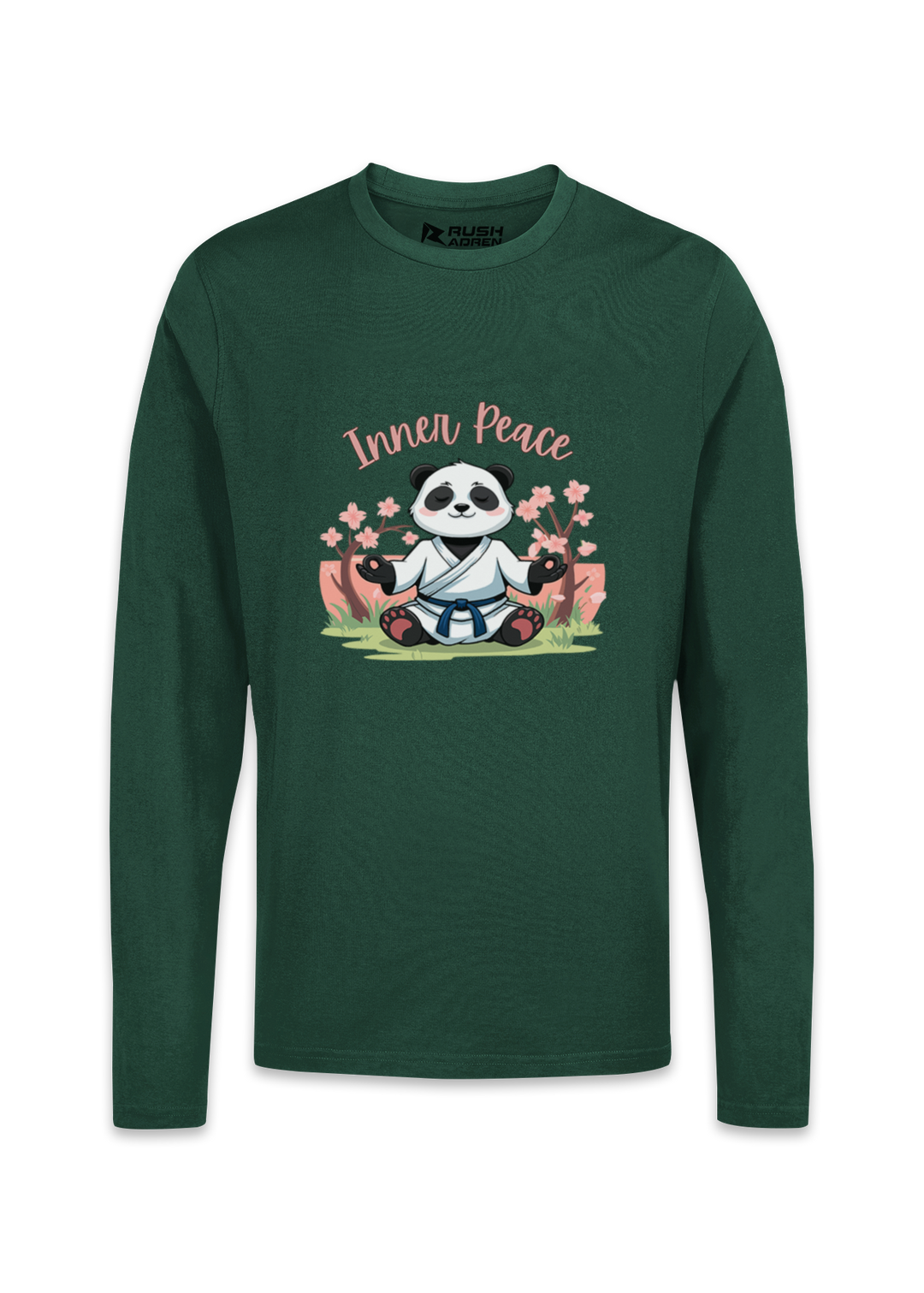 Inner Peace Panda Graphic T-Shirt