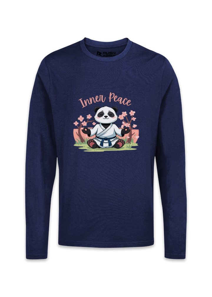 Inner Peace Panda Graphic T-Shirt