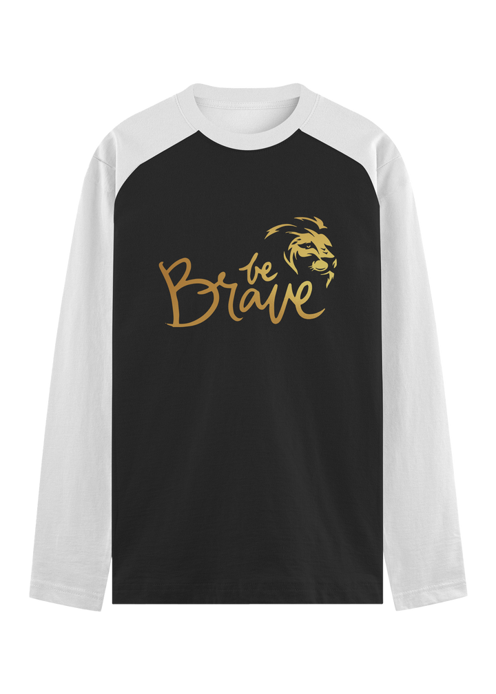 Be Brave Graphic Raglan T-Shirt
