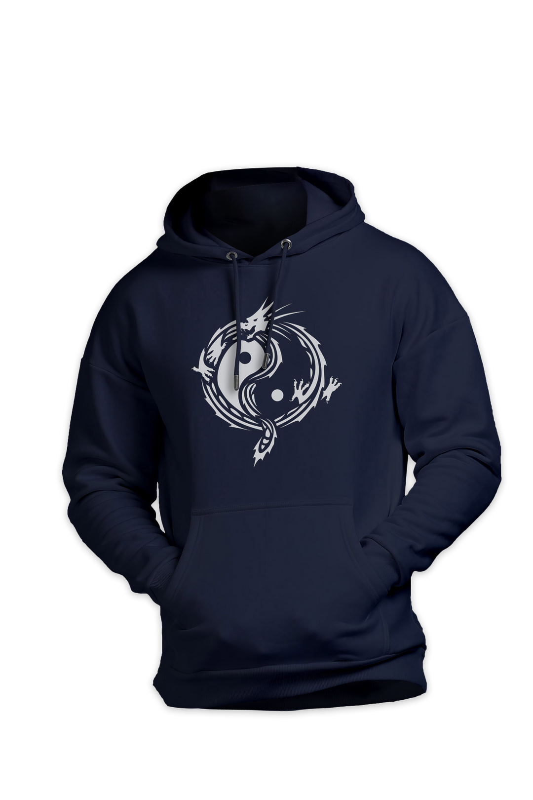 Yin-Yang Glow-In-The-Dark Oversized Hoodie