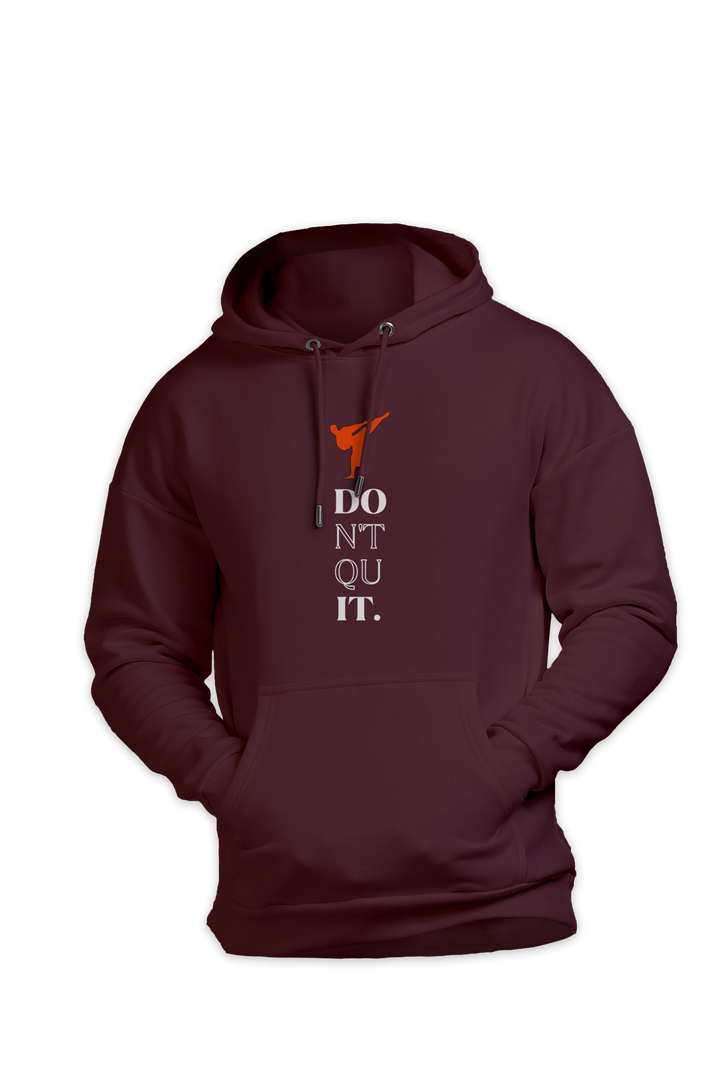 Don’t Quit Karate Oversized Hoodie