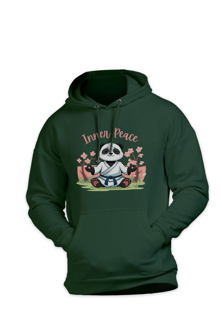 Inner Peace Panda Oversized Hoodie