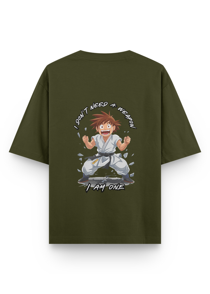 THE WEAPON Oversized Classic T-Shirt