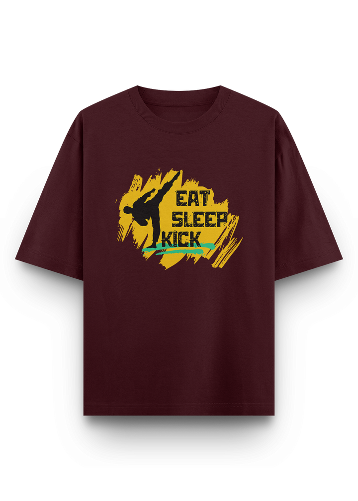 Eat Sleep Kick Oversized Classic T-Shirt