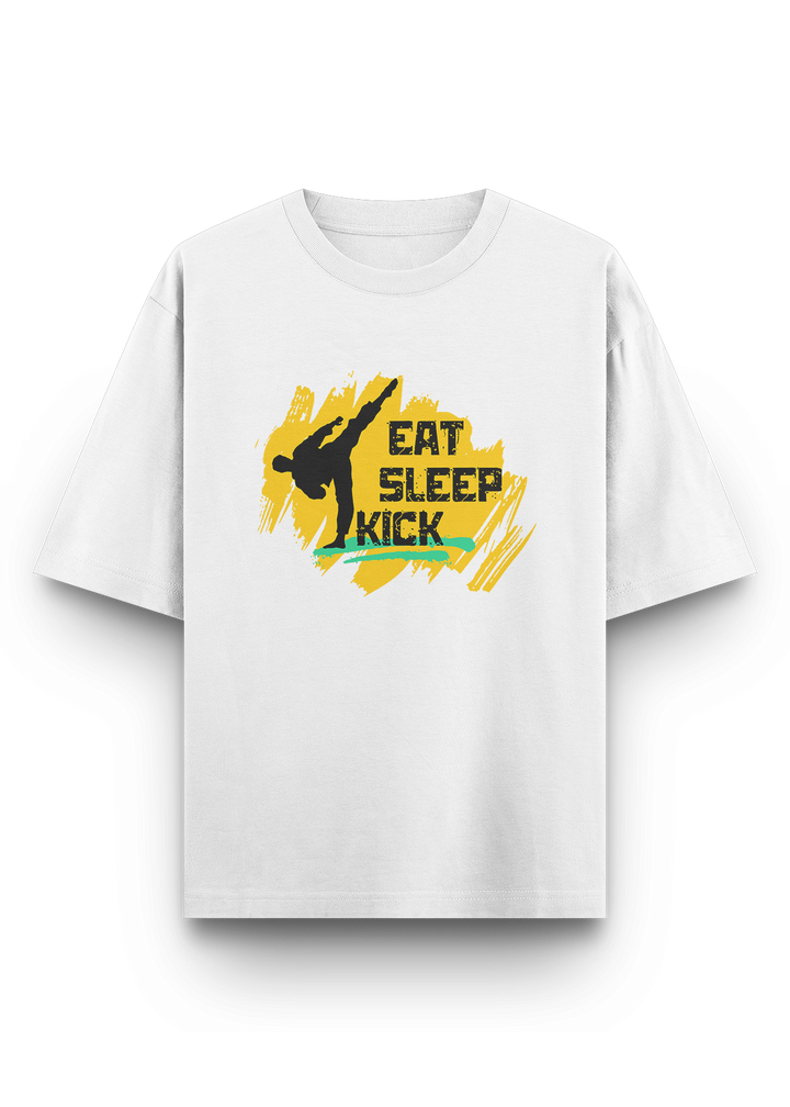 Eat Sleep Kick Oversized Classic T-Shirt