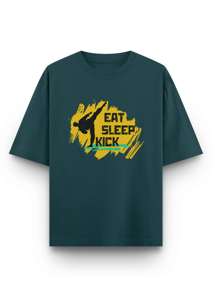 Eat Sleep Kick Oversized Classic T-Shirt