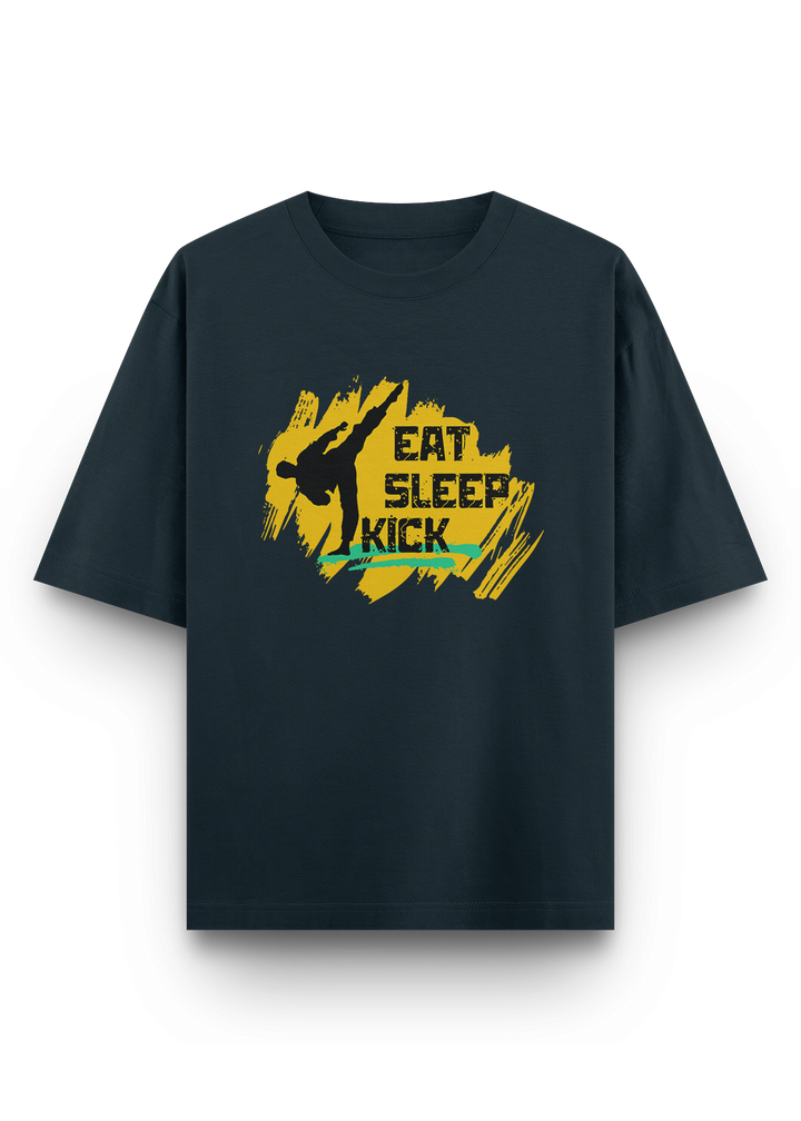 Eat Sleep Kick Oversized Classic T-Shirt