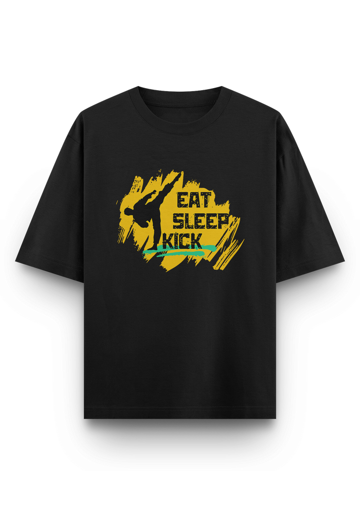 Eat Sleep Kick Oversized Classic T-Shirt