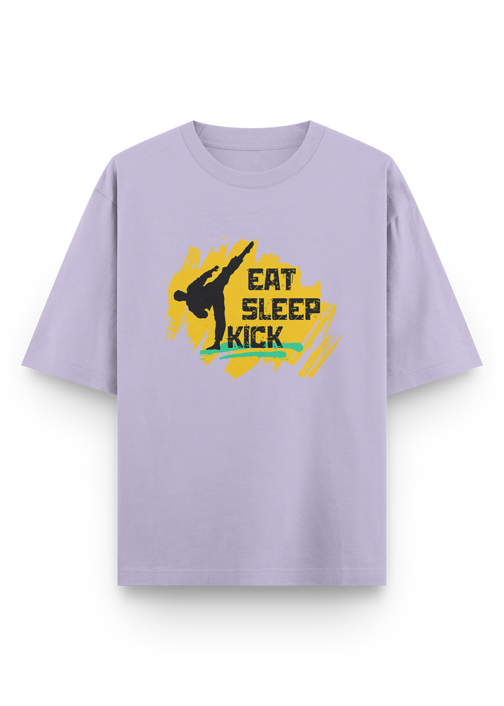 Eat Sleep Kick Oversized Classic T-Shirt