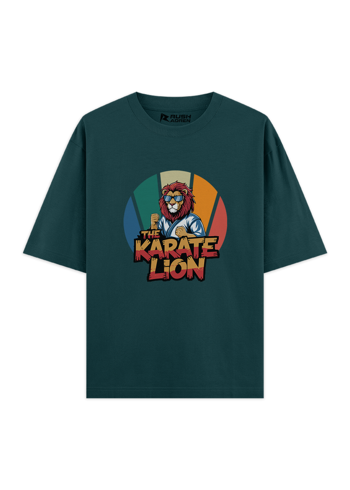 Lion Spirit Karate Oversized T-Shirt
