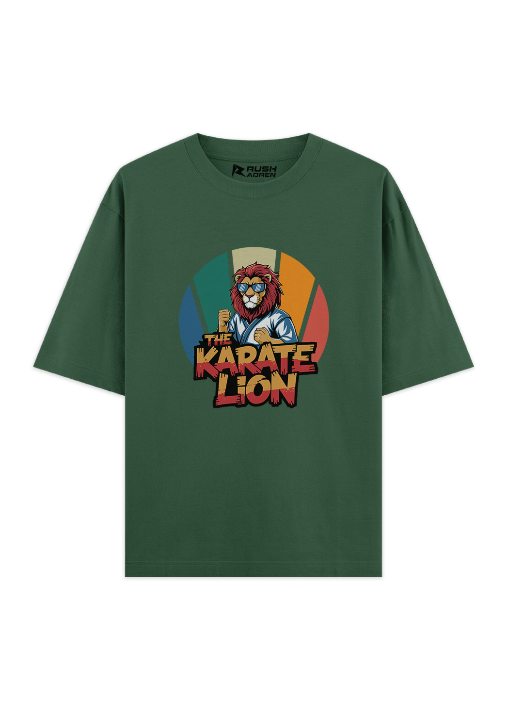 Lion Spirit Karate Oversized T-Shirt