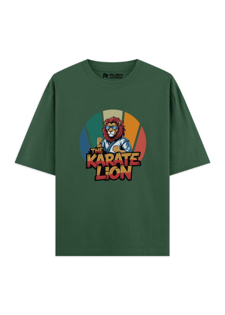 Lion Spirit Karate Oversized T-Shirt