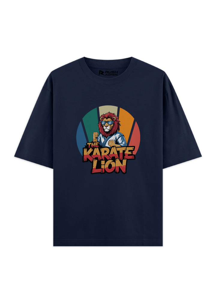 Lion Spirit Karate Oversized T-Shirt