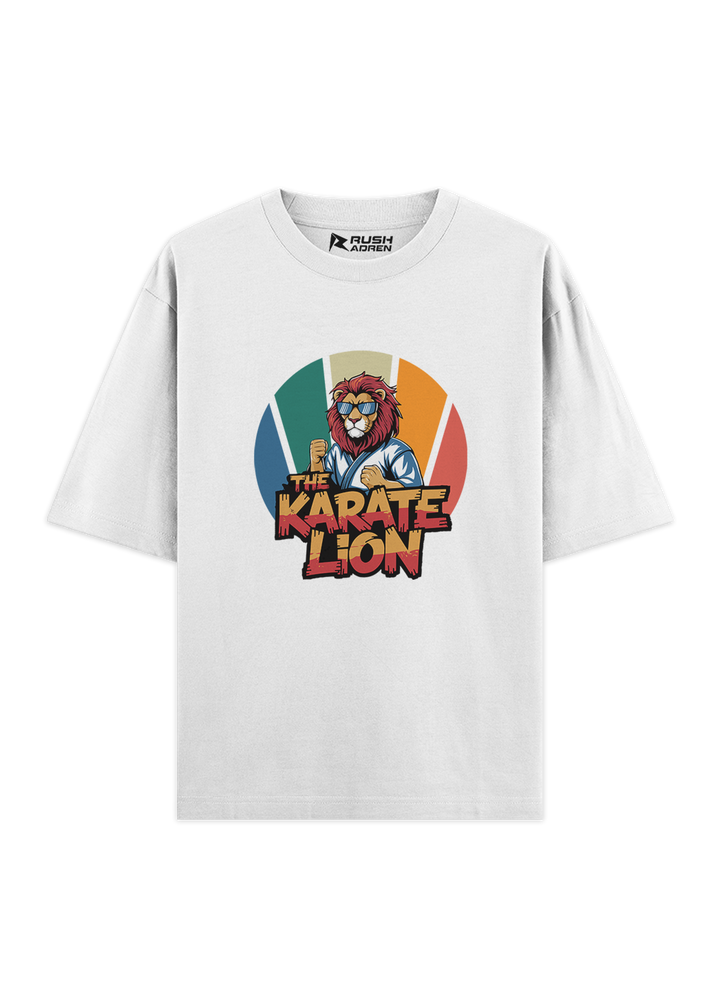 Lion Spirit Karate Oversized T-Shirt